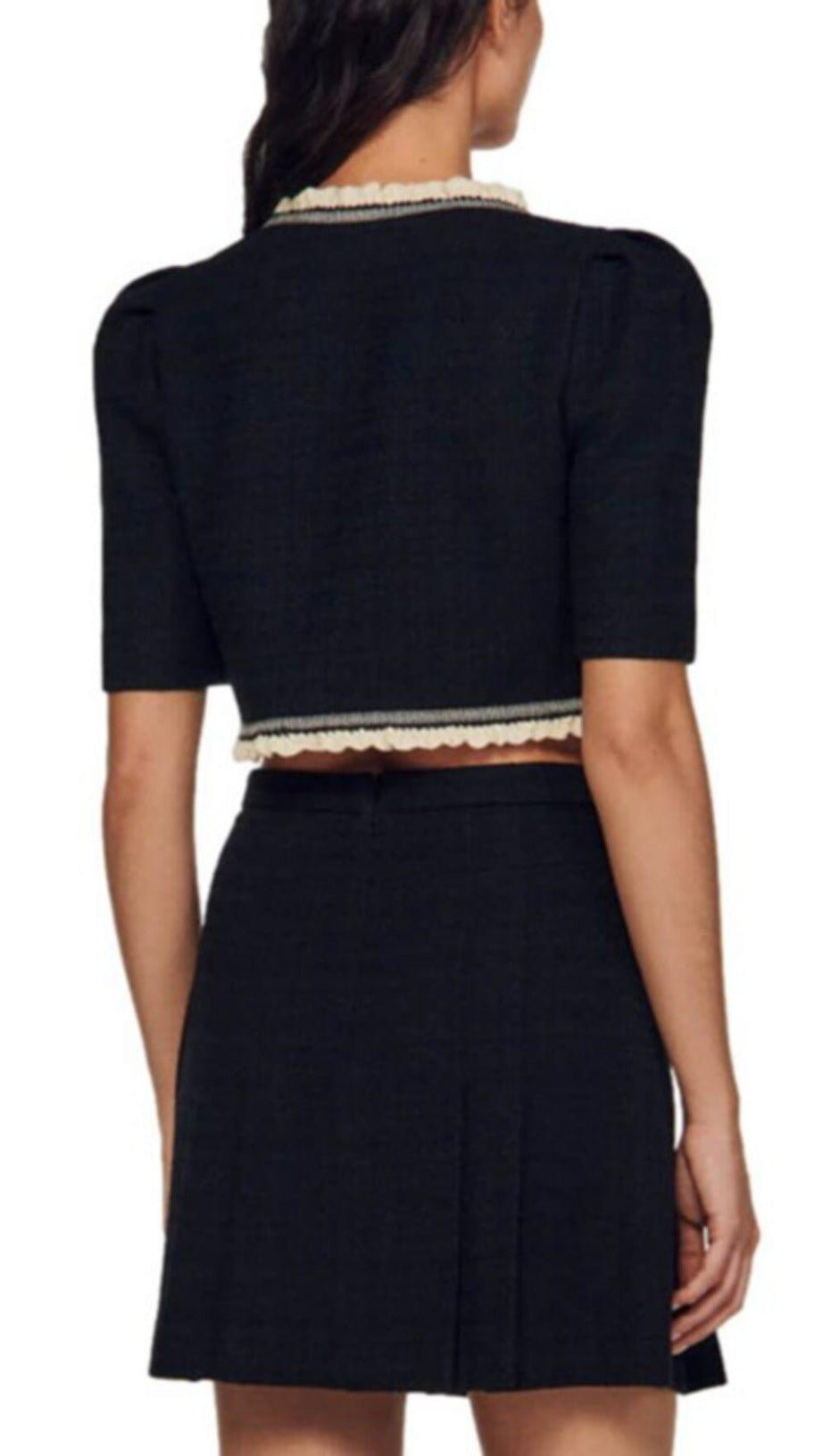 KATY TWEED CROPPED TOP