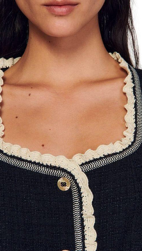 KATY TWEED CROPPED TOP