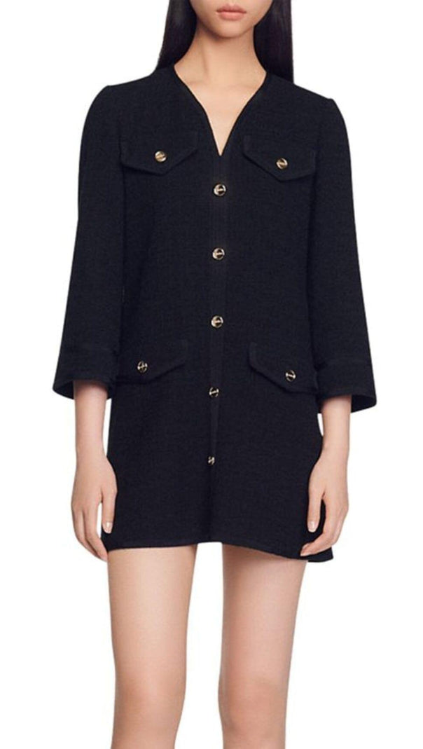 AIIZIE KEREN TWEED MINI DRESS - product image