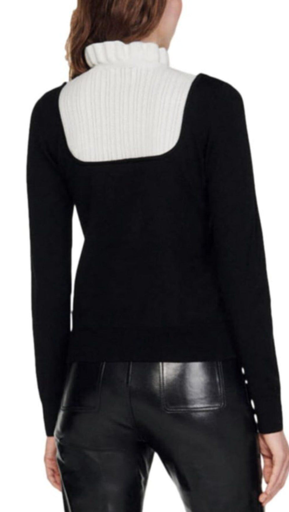 LENY MOCK NECK SWEATER