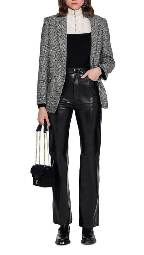 LENY MOCK NECK SWEATER