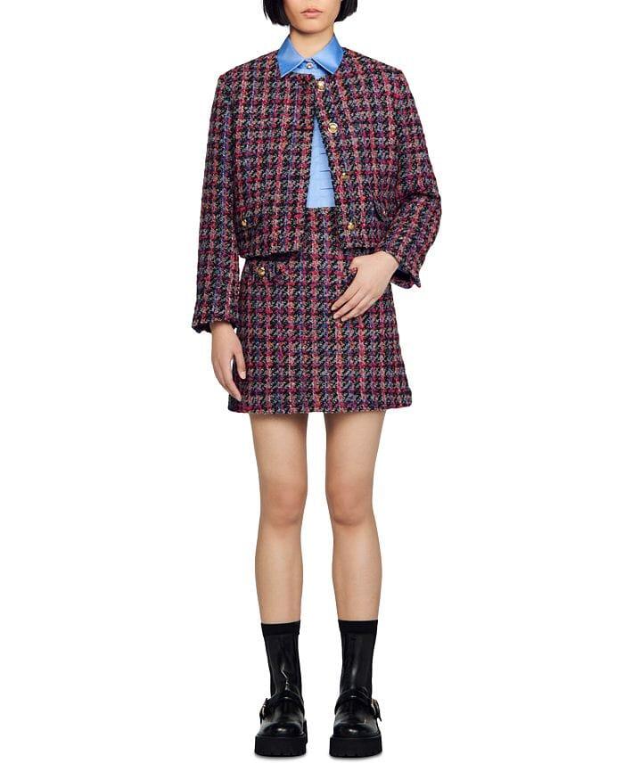 AIIZIE LOLY TWEED MINI SKIRT - product image