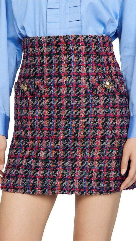 LOLY TWEED MINI SKIRT