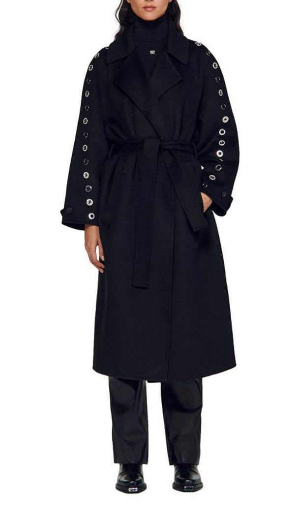 AIIZIE DAPHNY DOUBLE BREASTED TRENCH COAT - product image