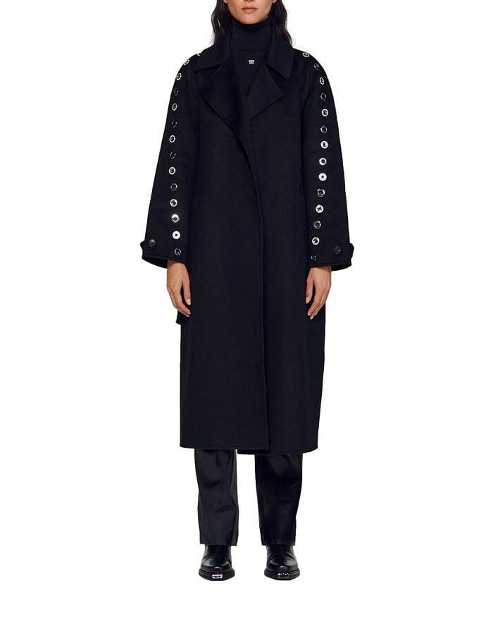 AIIZIE DAPHNY DOUBLE BREASTED TRENCH COAT - product image