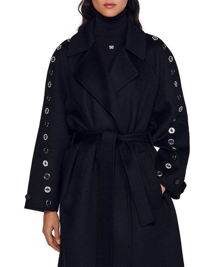 AIIZIE DAPHNY DOUBLE BREASTED TRENCH COAT - product image
