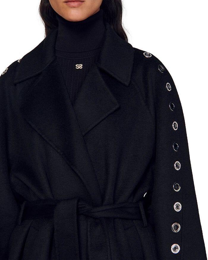 AIIZIE DAPHNY DOUBLE BREASTED TRENCH COAT - product image