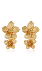 DOUBLE FLOWER EARRINGS