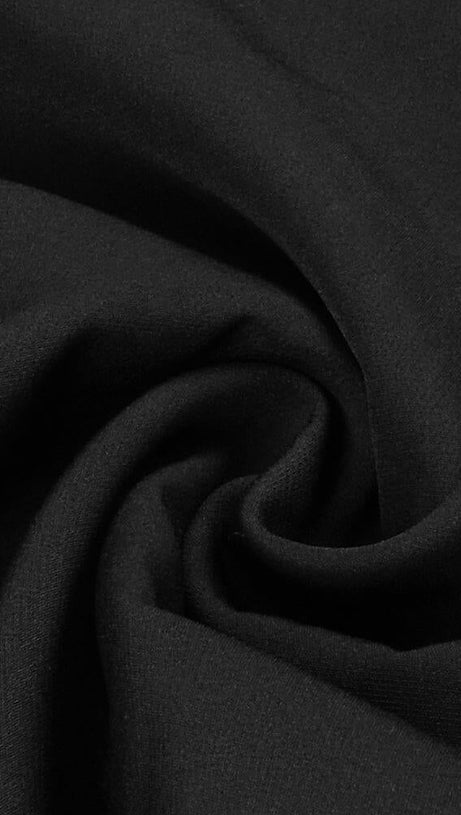 MINI ABITO IN PIZZO TRAFORATO NERO