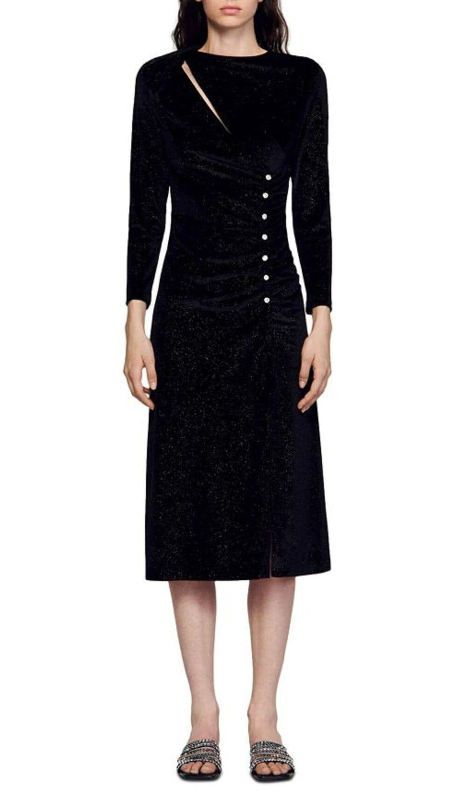 FIRSTY CROPPED CARDIGAN SWEATER