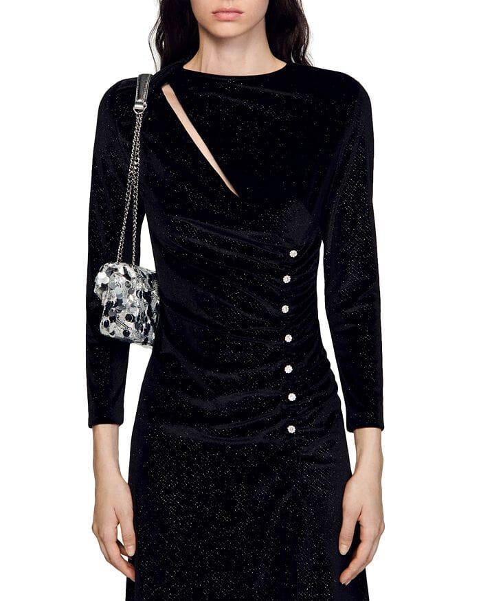 AIIZIE FIRSTY CROPPED CARDIGAN SWEATER - product image