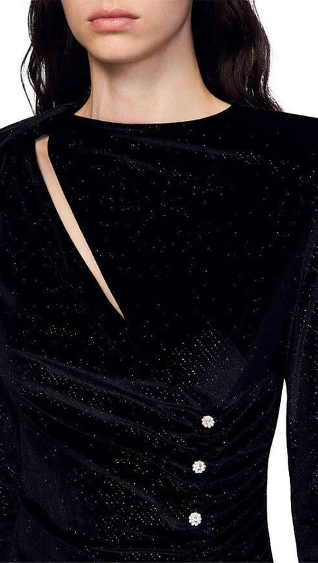 FIRSTY CROPPED CARDIGAN SWEATER