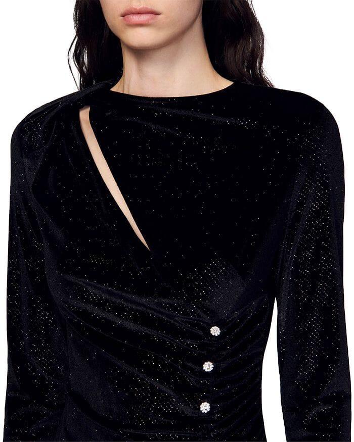 AIIZIE FIRSTY CROPPED CARDIGAN SWEATER - product image