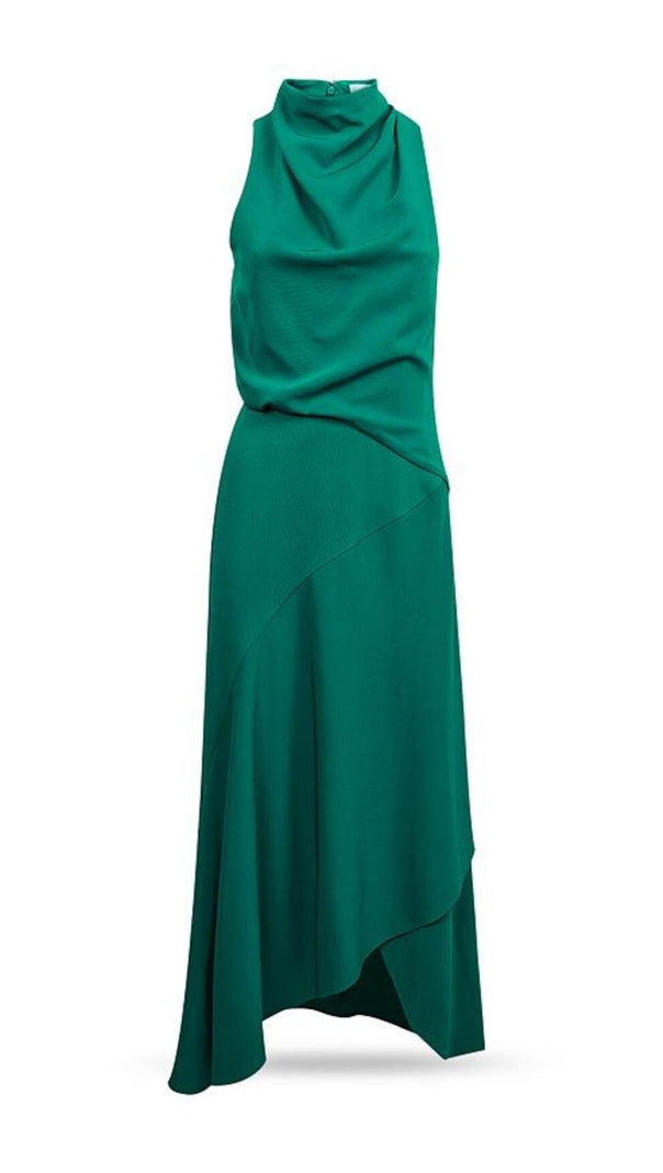 AIIZIE GIANA MIDI DRESS IN GREEN - product image