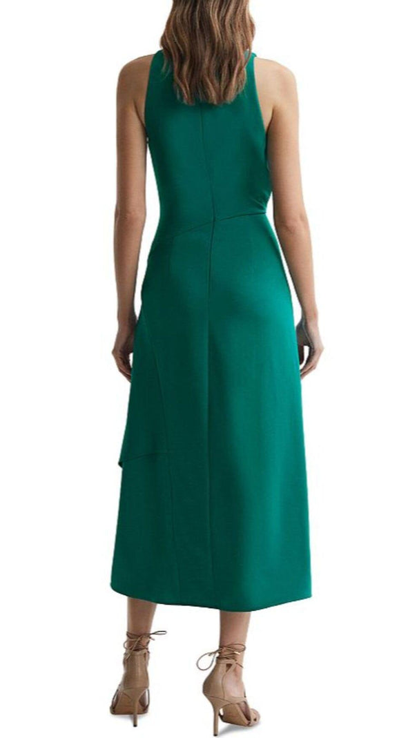 AIIZIE GIANA MIDI DRESS IN GREEN - product image