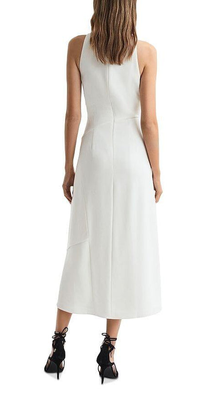 GIANA MIDI DRESS IN WHITE