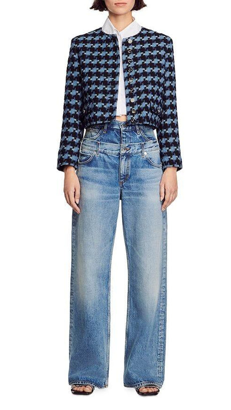 BOULOGNE TWEED CROPPED JACKET