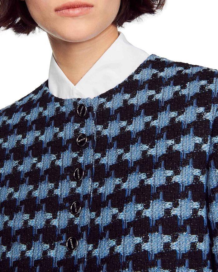 AIIZIE BOULOGNE TWEED CROPPED JACKET - product image