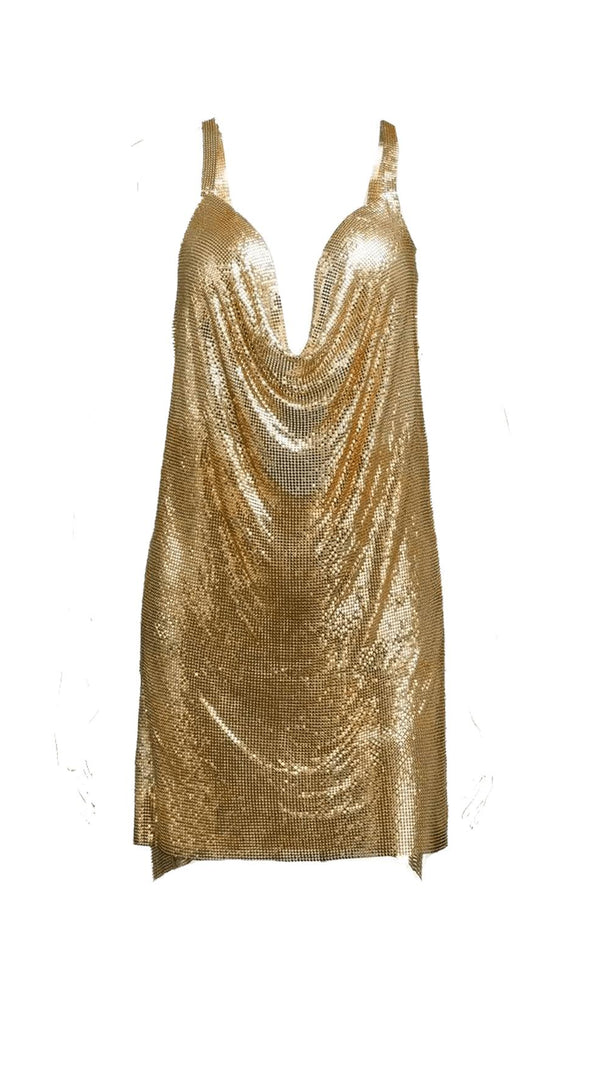 BRETT DIAMANT MESH MINIKLEID 