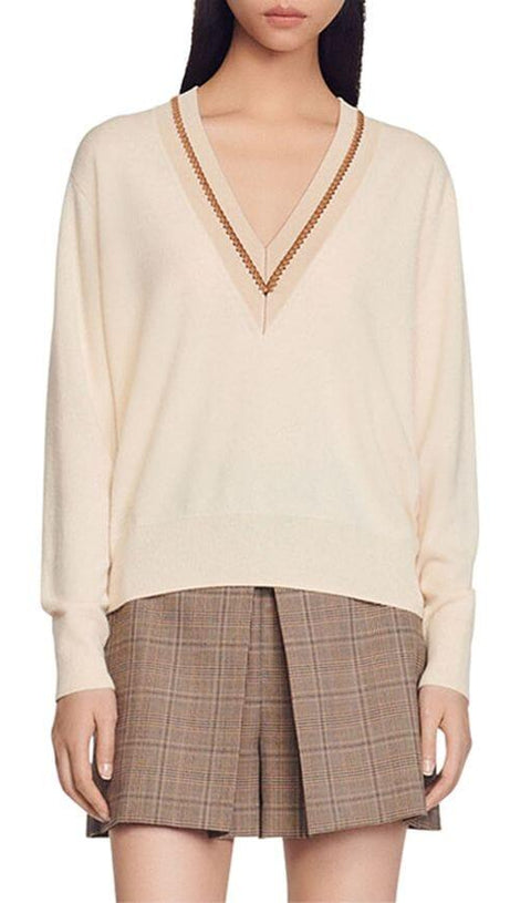BRIDGET V NECK SWEATER