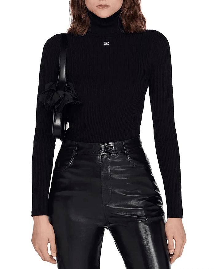 AIIZIE CABLE KNIT TURTLENECK SWEATER - product image