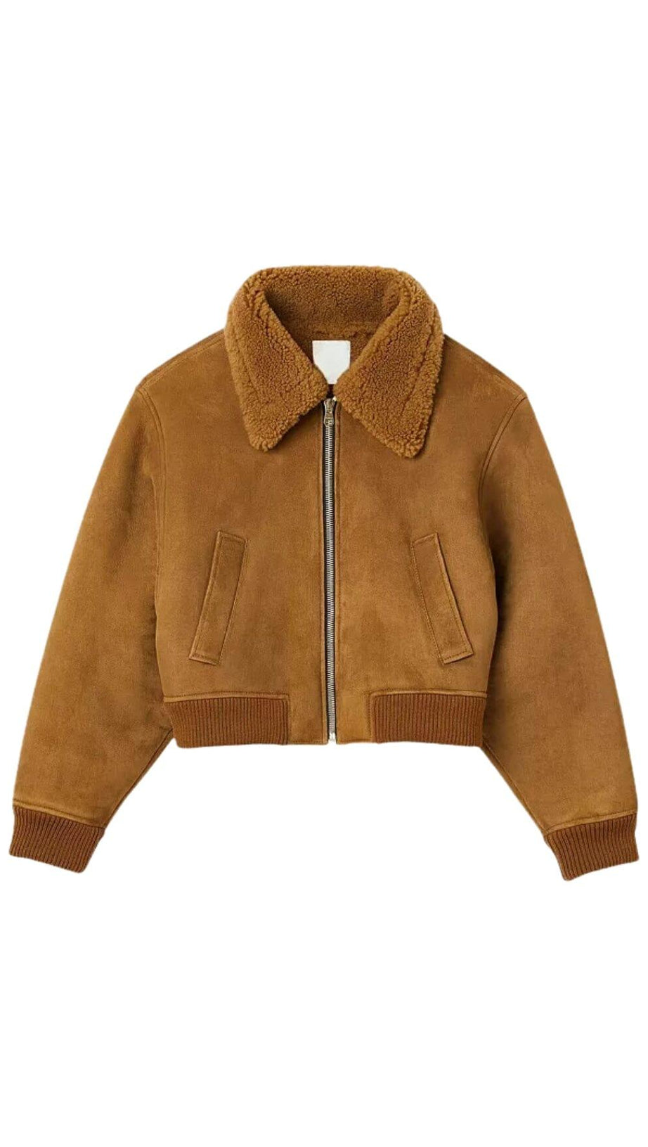 CASSY SHEARLING BOMBER JACKET