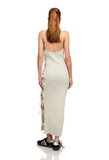 CITY OF ANGELS MIDI DRESS BONE