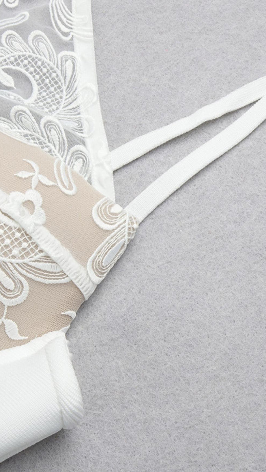 ONE SHOULDER BANDAGE DRESS IN BLACK