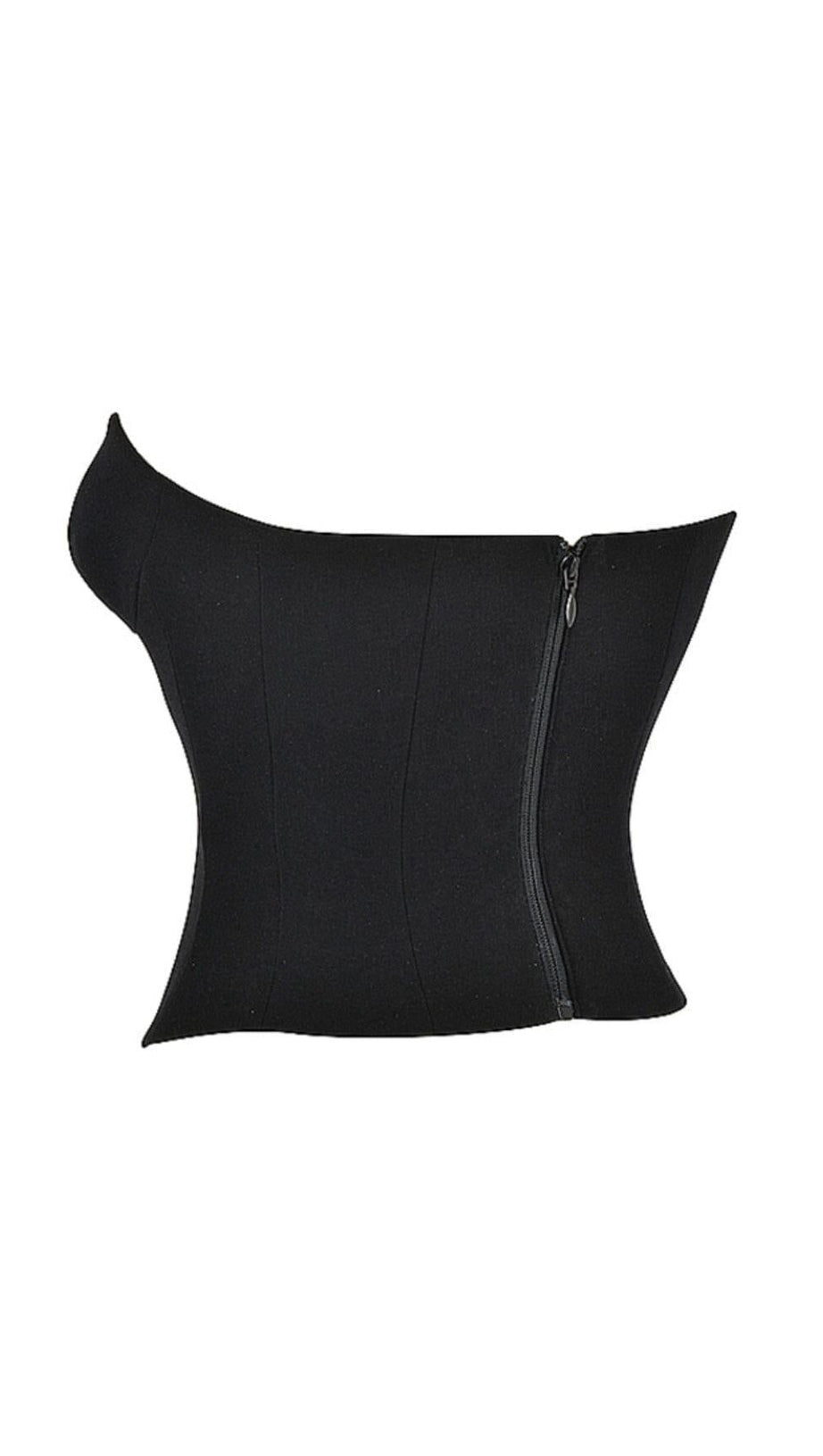 BLACK PLUNGE CORSET