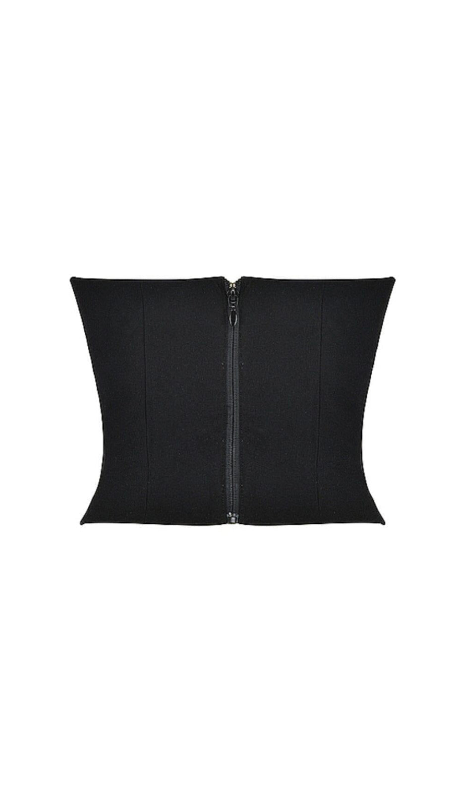 BLACK PLUNGE CORSET