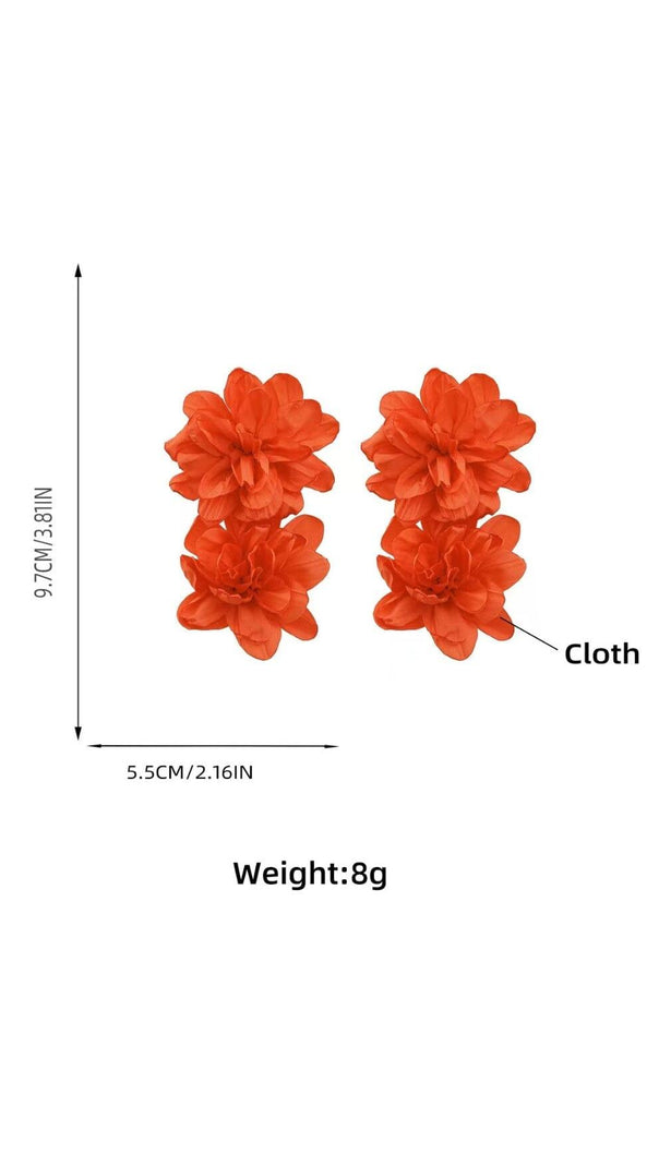 AIIZIE 3D FLOWER EARRING - product image