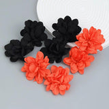 3D FLOWER EARRING