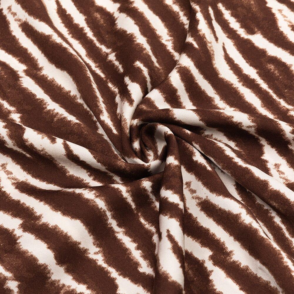 V Neck Stripe Maxi Dress