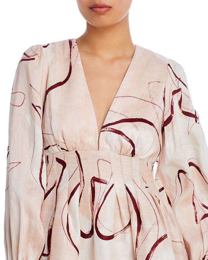 AIIZIE AMELIA PLEATED MINI DRESS - product image
