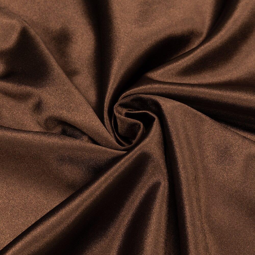 AIIZIE SATIN SPLIT MAXI DRESS IN BROWN - product image