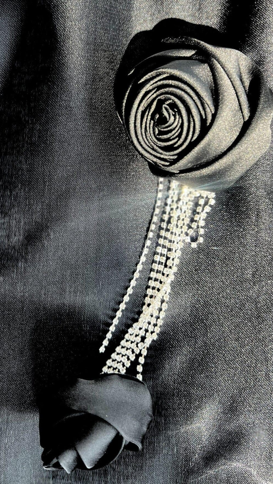 BLACK FLORAL FRINGED MINI DRESS