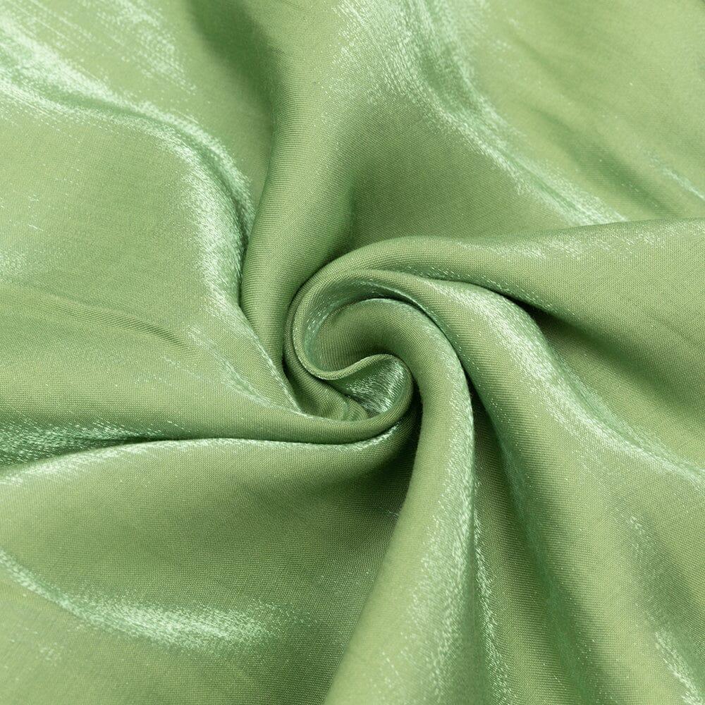 SATIN FOREST KORSETT-MAXIKLEID IN GRÜN