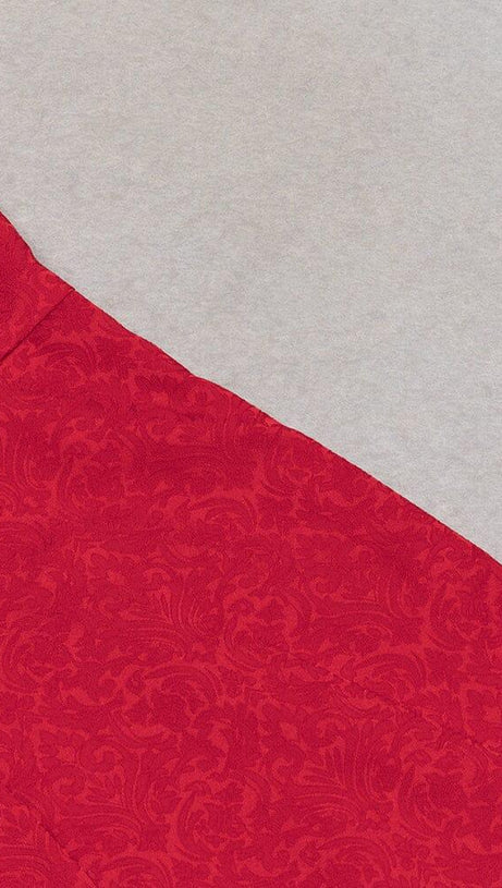 HIP WRAP MAXI DRESS IN RED