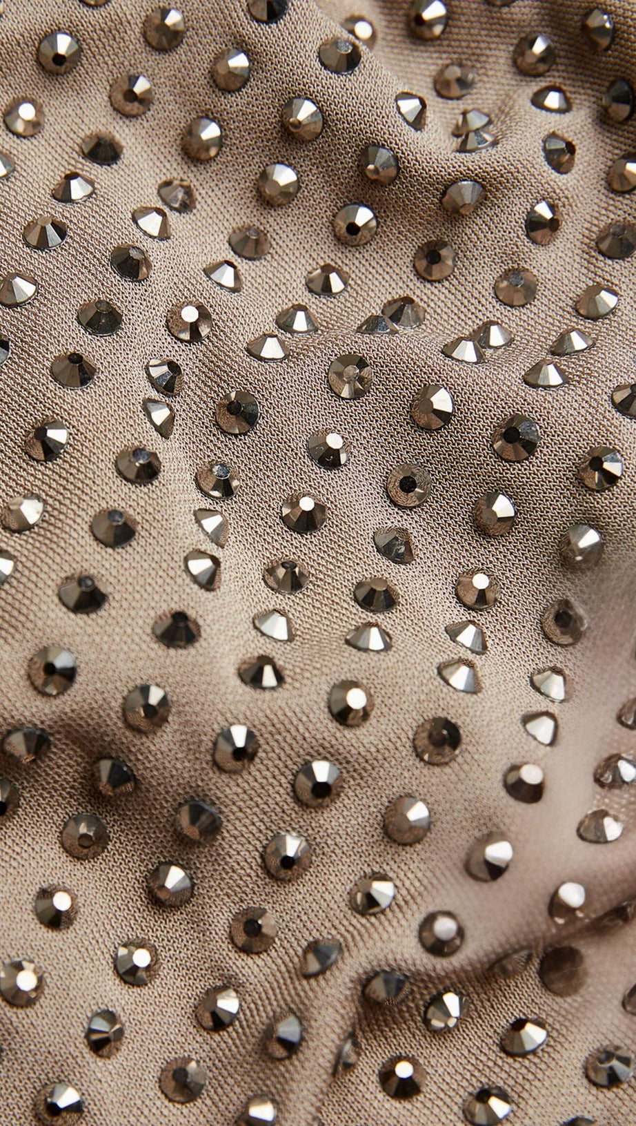 EMBELLISHED CUT-OUT DETAILED MINI DRESS