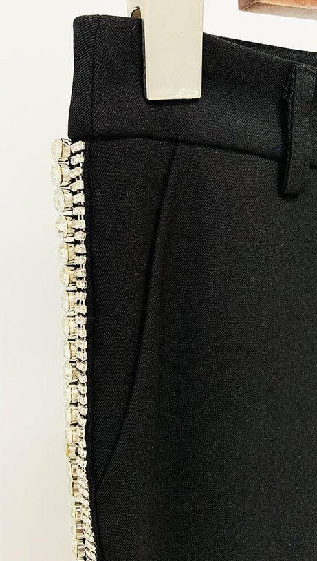 EMBROIDERED 8-BUTTON DOUBLE-BREASTED JACKET SUIT