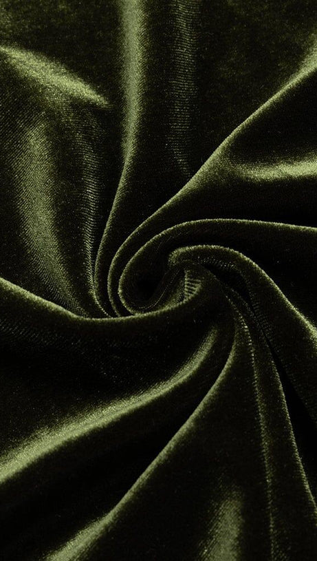 HIGH COLLAR PLEATED MAXI DRESS