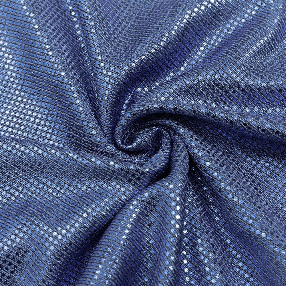 AIIZIE BLUE RUCHED SPLIT THIGH MAXI DRESS - product image