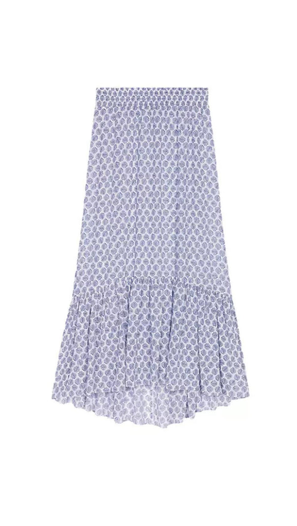 AIIZIE RUFFLED MAXI SKIRT - product image