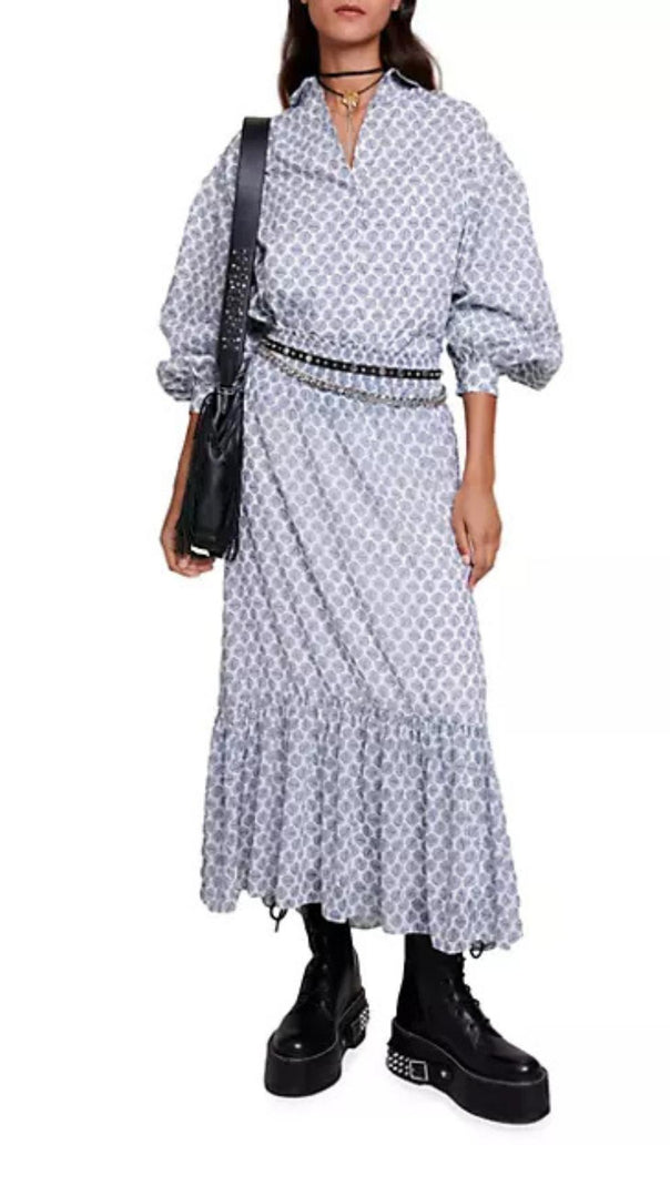 AIIZIE RUFFLED MAXI SKIRT - product image