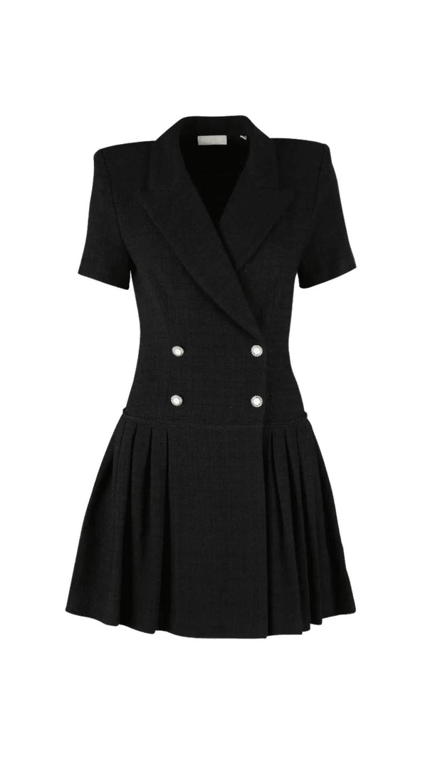 AIIZIE SHORT TWEED COAT DRESS - product image