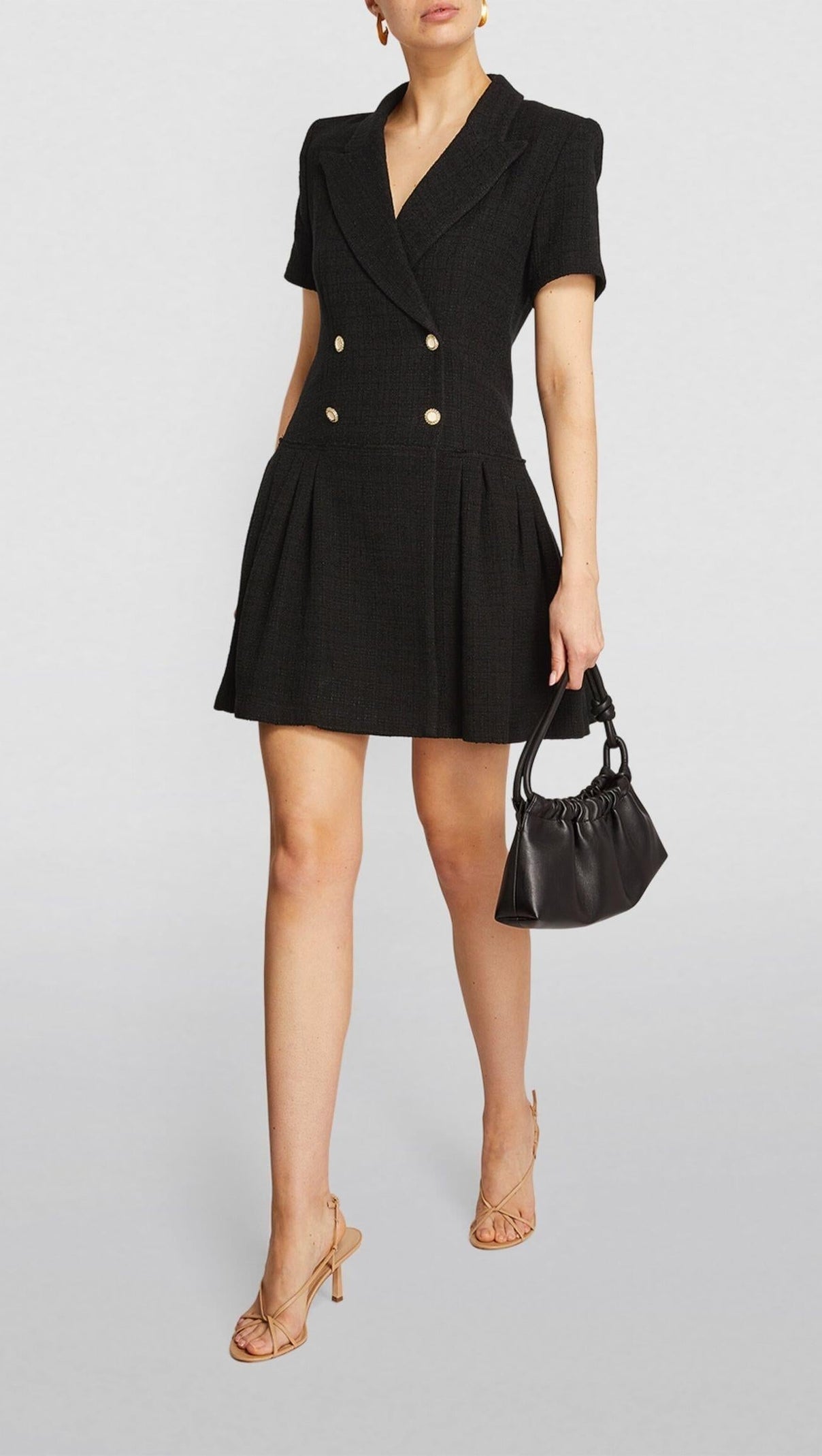 AIIZIE SHORT TWEED COAT DRESS - product image