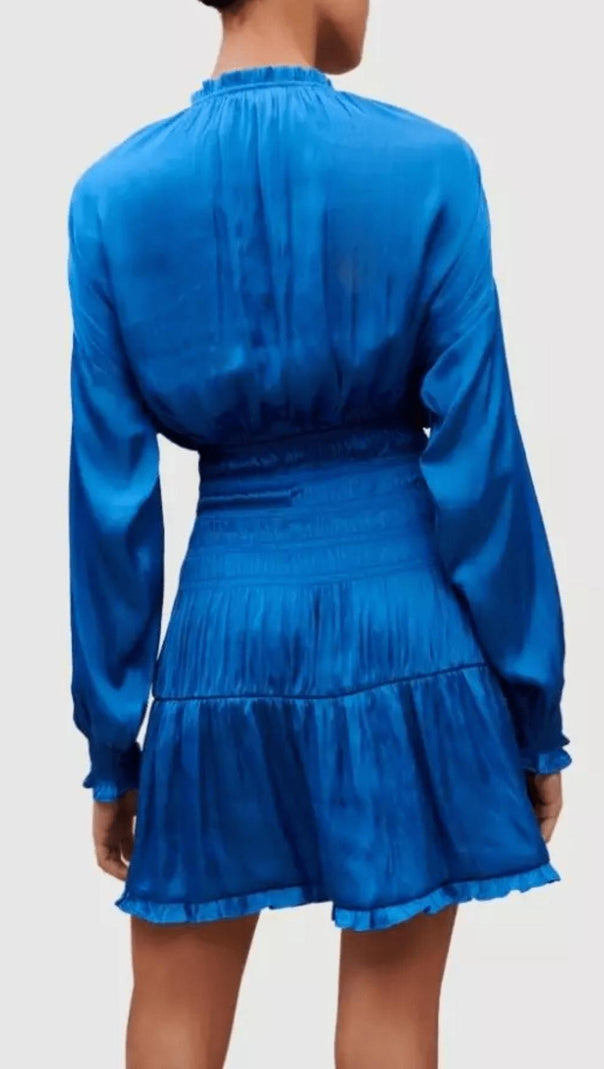 AIIZIE SMOCKED TRIM DRESS - product image