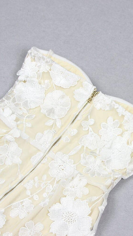 ABITO MIDI JASMINE SENZA SPALLINE