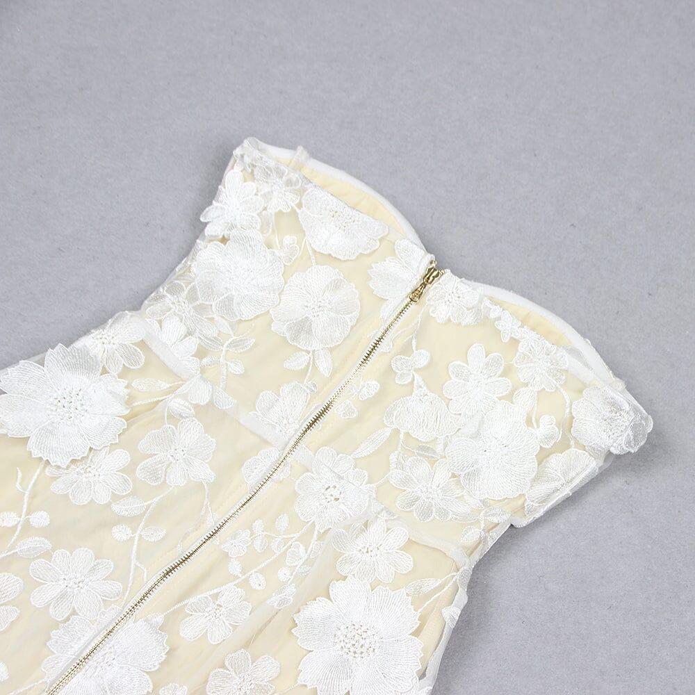 Strapless Jasmine Midi Dress