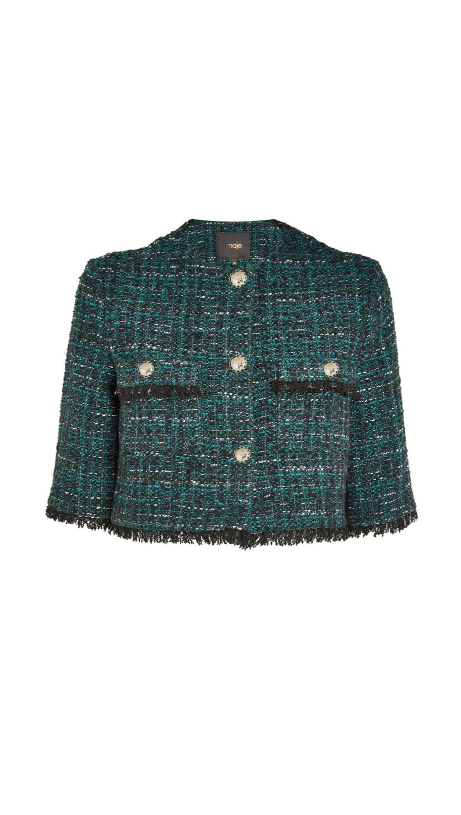 GIACCA CORTA IN TWEED 